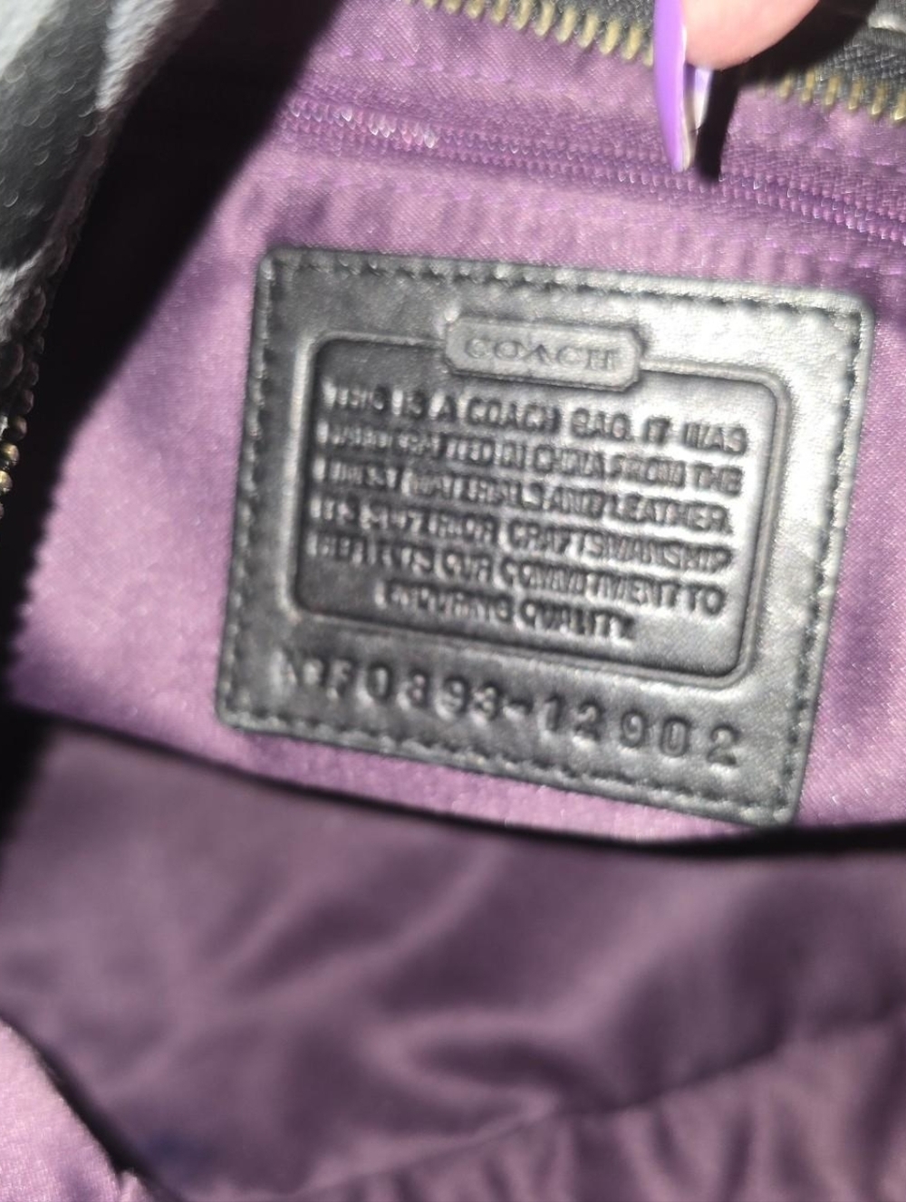 Vintage Coach Patchwork Tote Bag - Picture 4 of 5